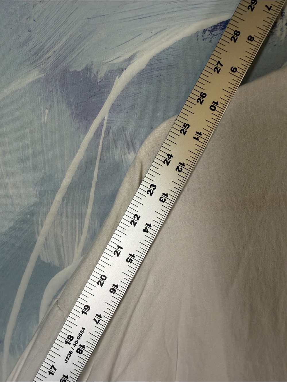 STATESIDE Linen Oversized Button Down Shirt White Long Sleeve Pocket S Coastal - Picture 5 of 8